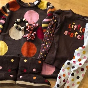 Gymboree 6 piece Mix and Match Set